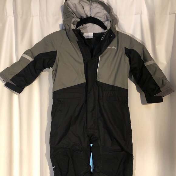 🆕Columbia Kid's Buga II Suit- Unisex 2T- Black / City Grey- NEW without tag - Picture 2 of 7